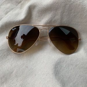 Women’s Ray Bans Brown Aviator